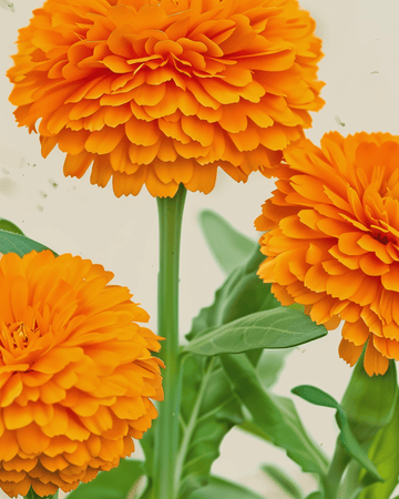 Blomsterkarse Balls Orange frø (Calendula officinalis) – økologisk ettårig blomst