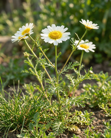 Mixed Single Flowered (Chrysanthemum coronarium) – økologiske etårige blomsterfrø fra SeedsChoice
