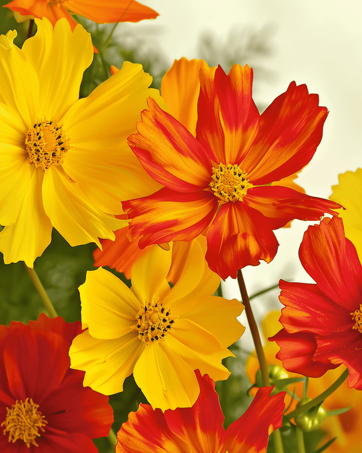 Bright Lights seeds (Cosmos sulphureus) – organic annual mix