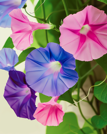 Mixed Pack frø (Ipomoea purpurea) – økologisk etårig blomst