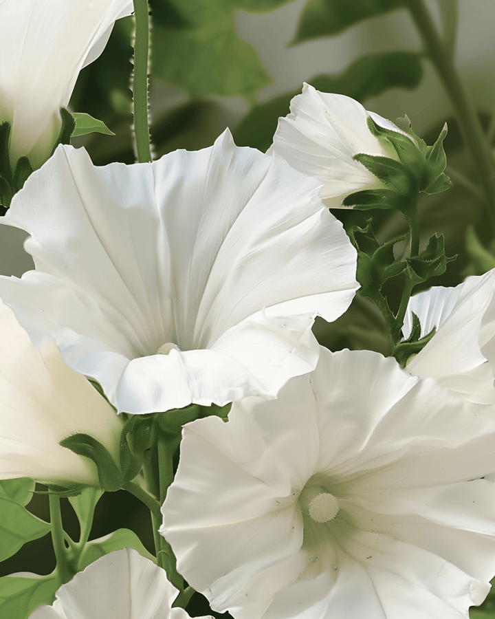 Frø til Katost Mont Blanc (Lavatera trimestris) – økologisk etårig blomst
