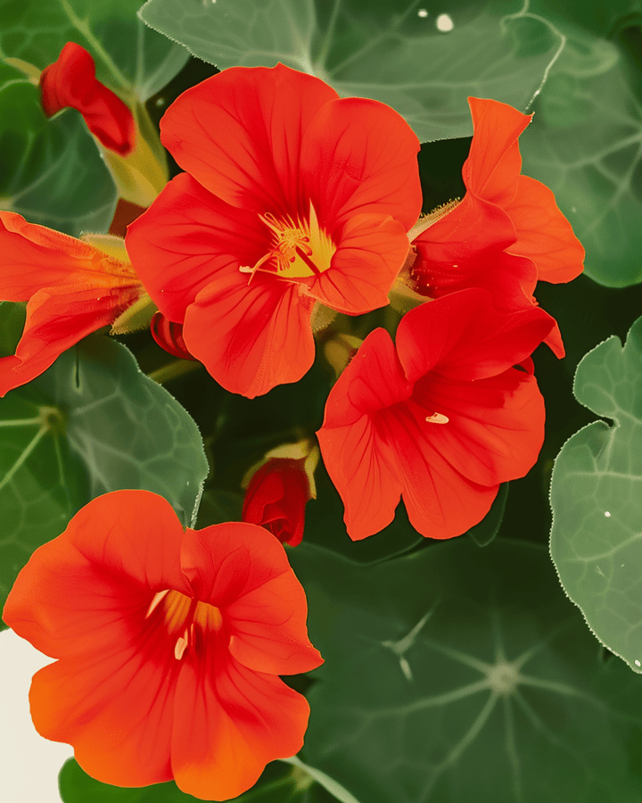 Blomsterkarse Empress Of India frø (Tropaeolum majus) – økologisk etårig