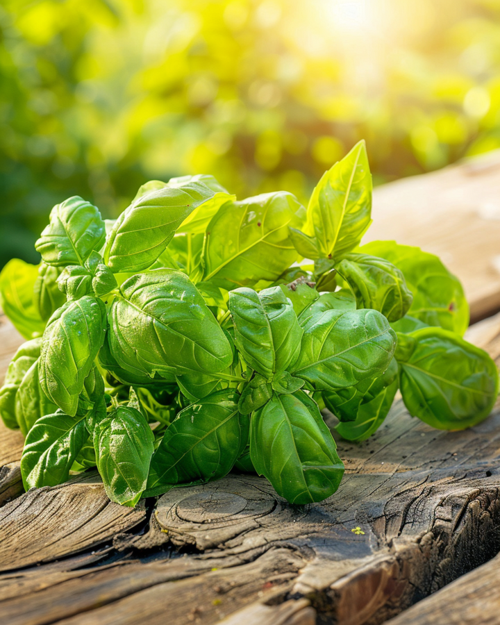 Sweet Basil Italiano Classico frø (Ocimum basilicum) – økologisk etårig