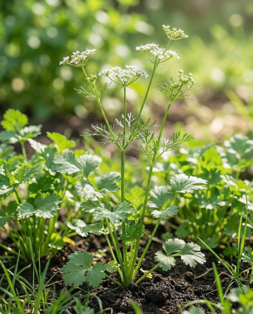 Koriander (Coriandrum sativum) – økologiske frø til enårig urt fra SeedsChoice