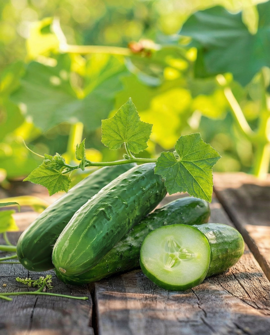 Snackagurk Picolino F1 (Cucumis sativus) – økologiske ettårige grøntsagsfrø fra SeedsChoice