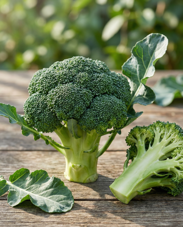 Broccoli Calabrese Natalino (Brassica oleracea) – økologiske etårige grøntsagsfrø fra SeedsChoice