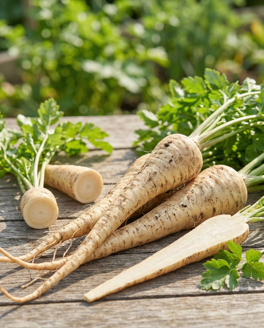 Pastinak Guernsey (Pastinaca sativa) – økologiske etårige grøntsagsfrø fra SeedsChoice