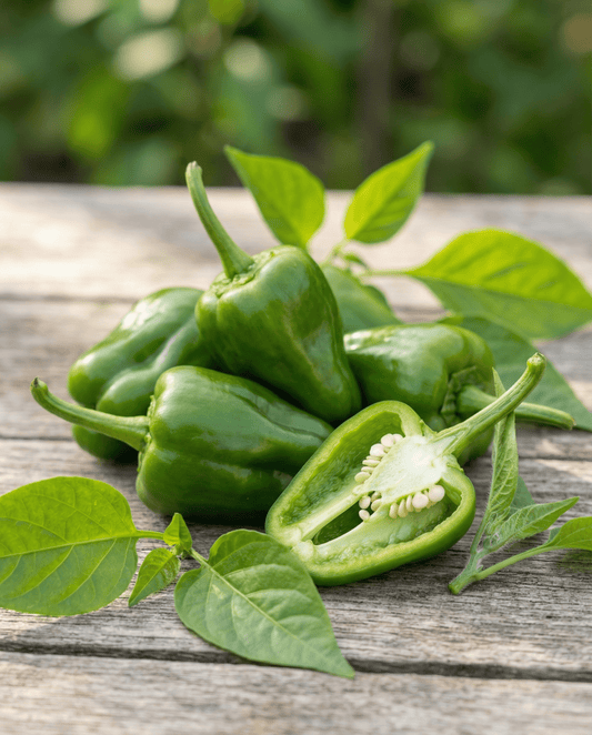 Padron Pepper (Capsicum annuum) – organic annual vegetable seeds from SeedsChoice