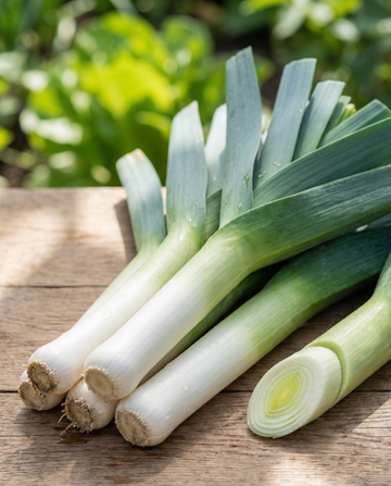 Porre De Carentan 2 (Allium porrum) – økologiske frø til enårig grøntsag fra SeedsChoice