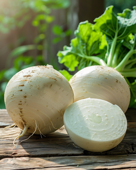 Have-majroe frø økologisk Brassica rapa Platte Witte Mei ettårig