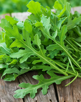 Raketsalatfrø økologisk Eruca sativa enårig grøntsag
