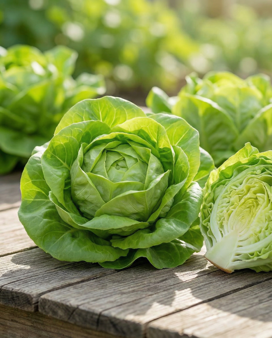 Salat May Queen (Lactuca sativa) – økologiske etårige grønsagsfrø fra SeedsChoice