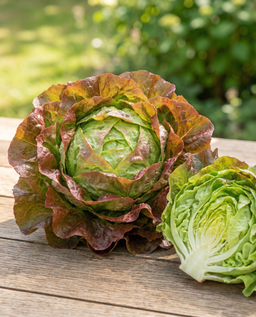 Salat Wonder Der Vier Jaargetijden (Lactuca sativa) – økologiske ettårige grøntsagsfrø fra SeedsChoice