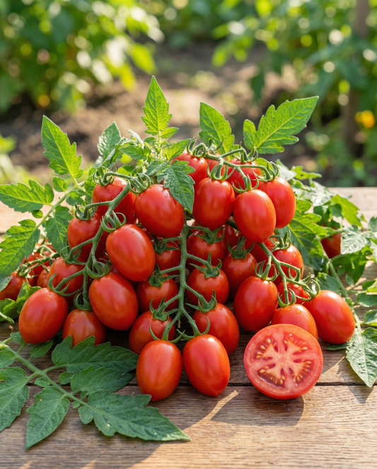 Tomat Principe Borghese (Solanum lycopersicum) – økologisk etårigt grøntsagsfrø fra SeedsChoice