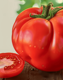 Beefsteak tomatofrø Økologisk Marmande Solanum Lycopersicum Etårig