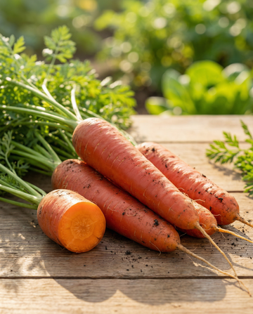 Vintergulerod Flakkeese 2 (Daucus carota) – økologiske etårige grøntsagsfrø fra SeedsChoice