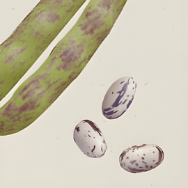 Dry Bean Seeds Stamkievit Organic Phaseolus Vulgaris Annual