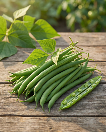 Buskfranskbønne Compass (Phaseolus vulgaris) – økologiske etårige grøntsagsfrø fra SeedsChoice