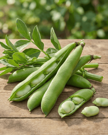 Hestebønne Witkiem 50g (Vicia faba) – økologiske årlige grøntsagsfrø fra SeedsChoice
