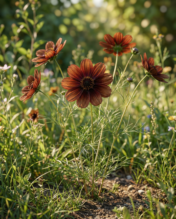 Greenthread Brunette (Cosmidium burridgeanum) – etårige frø fra SeedsChoice