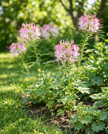 Spiderplant Rose Queen (Cleome hassleriana) – ettårige blomsterfrø fra SeedsChoice