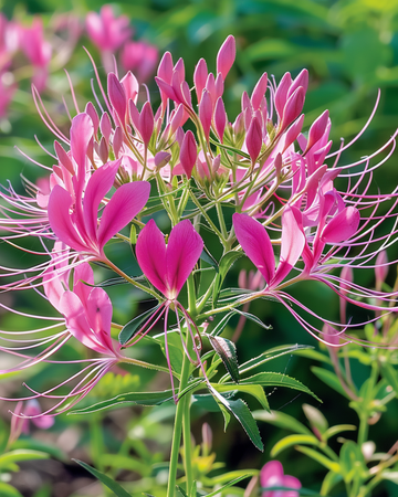 Spiderplant Rose Queen frø (Cleome hassleriana) – etårig blomst