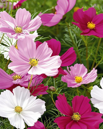 Sensation Mixed frø (Cosmos bipinnatus) – enårig blanding