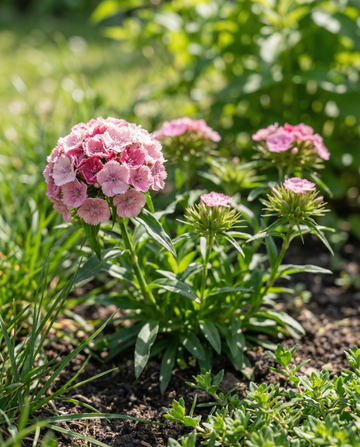 Bartnellike Wee Willie (Dianthus barbatus) – enårige blomsterfrø fra SeedsChoice