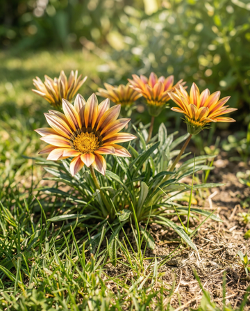 Treasure Mix F1 Tiger (Gazania rigens) – enårige blomsterfrø fra SeedsChoice