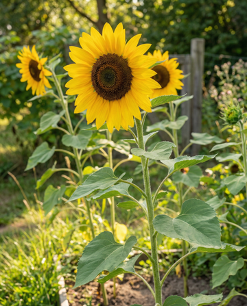Solsikke Giganteus 250 cm høj (Helianthus annuus) – frø til enårige blomster fra SeedsChoice