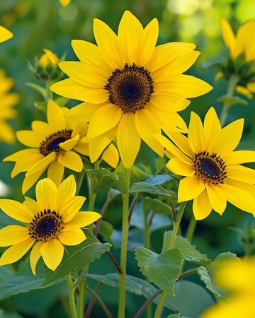 Solsikke Stella frø (Helianthus debilis) – etårig blomst