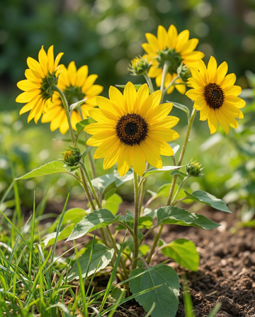 Solsikke Stella (Helianthus debilis) – etårige blomsterfrø fra SeedsChoice