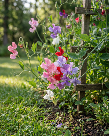Sweet Pea Royal Family Mixed (Lathyrus odoratus) – frø til enårig blomst fra SeedsChoice