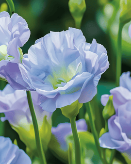 Lisianthus Seeds Sky Blue Eustoma Grandiflorum Annual Flower