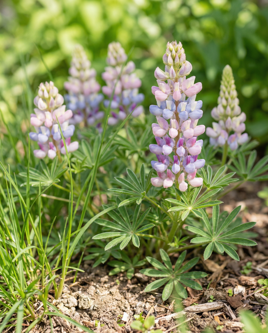 Lupin Pixie Delight Mixed (Lupinus nanus) – ettårig blanding frø fra SeedsChoice