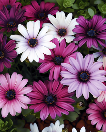 Afrikansk daisy Akila frø (Osteospermum ecklonis) – etårig blanding