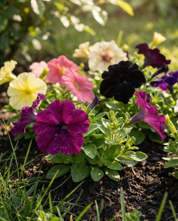 Sophistica Mixed (Petunia grandiflora) – frø til enårig blanding fra SeedsChoice