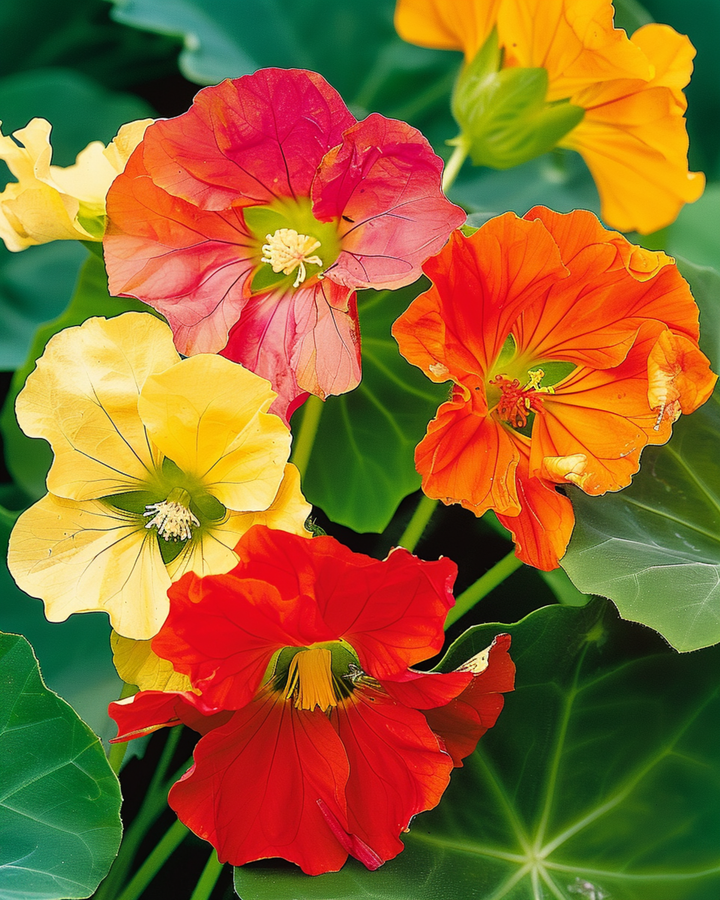 Blomsterkarse Glorious Gleam frø (Tropaeolum majus) – etårig