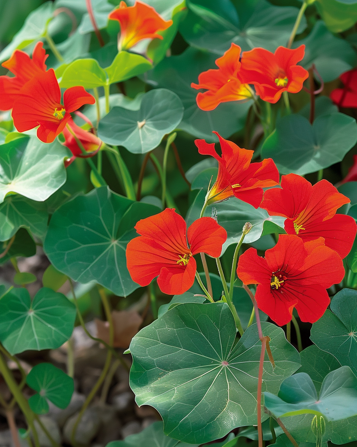 Blomsterkarse Empress Of India frø (Tropaeolum majus) – etårig