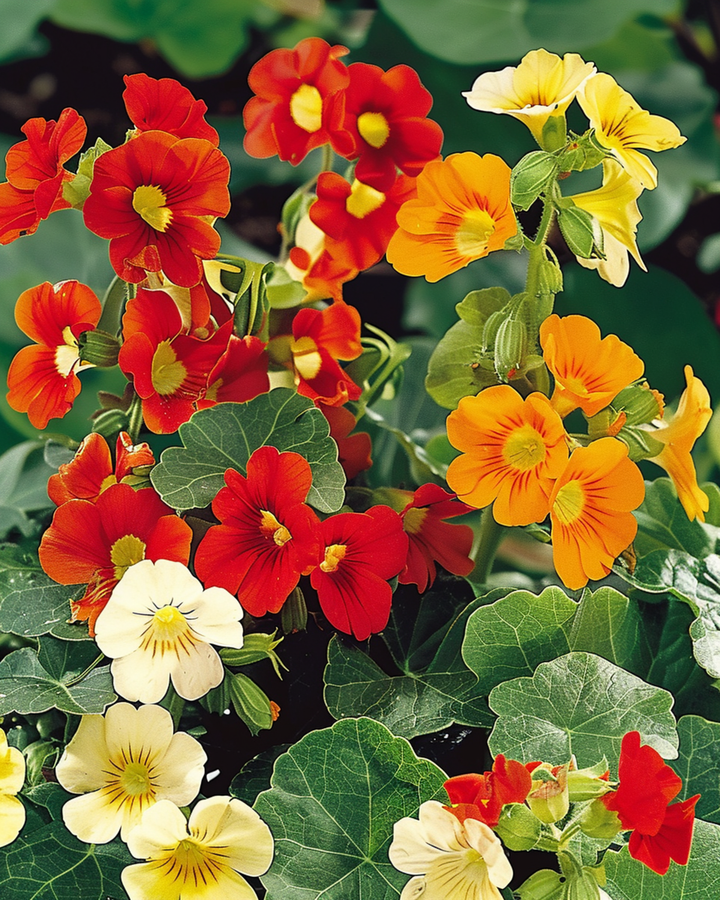 Blomsterkarse Jewel Of Africa frø (Tropaeolum majus) – enårig