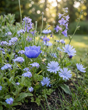 Blue Summer Mix Full Sun 20 To 80 Cm – annual flower seeds from SeedsChoice