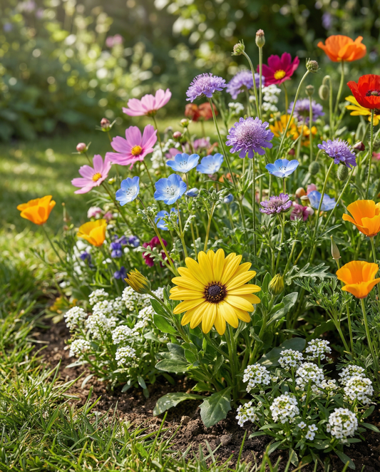 For Bees Low Growing Mix – frø til enårige blomster fra SeedsChoice
