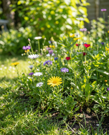 Vildblomstermix 5 g pakke (Linum usitatissimum) – etårige blomsterfrø fra SeedsChoice
