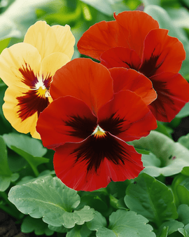 Stedmoderblomst Red Wing frø Viola wittrockiana toårig blomst