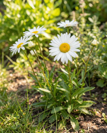 Shasta Daisy May Queen (Leucanthemum × superbum) – flerårige frø fra SeedsChoice