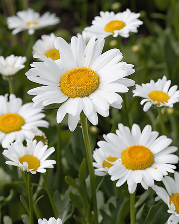 Shasta Daisy May Queen frø (Leucanthemum × superbum) – flerårig