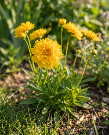 Double Butter Daisy Early Sunrise (Coreopsis grandiflora) – flerårige frø fra SeedsChoice