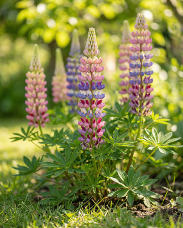 Lupin Russell's Hybrids (Lupinus polyphyllus) – flerårig blanding frø fra SeedsChoice