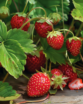 Skovjordbærfrø Baron Von Solemacher Fragaria Vesca flerårig