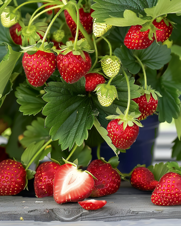 Jordbærfrø Ruby Ann F1 (Fragaria ananassa) – etårig
